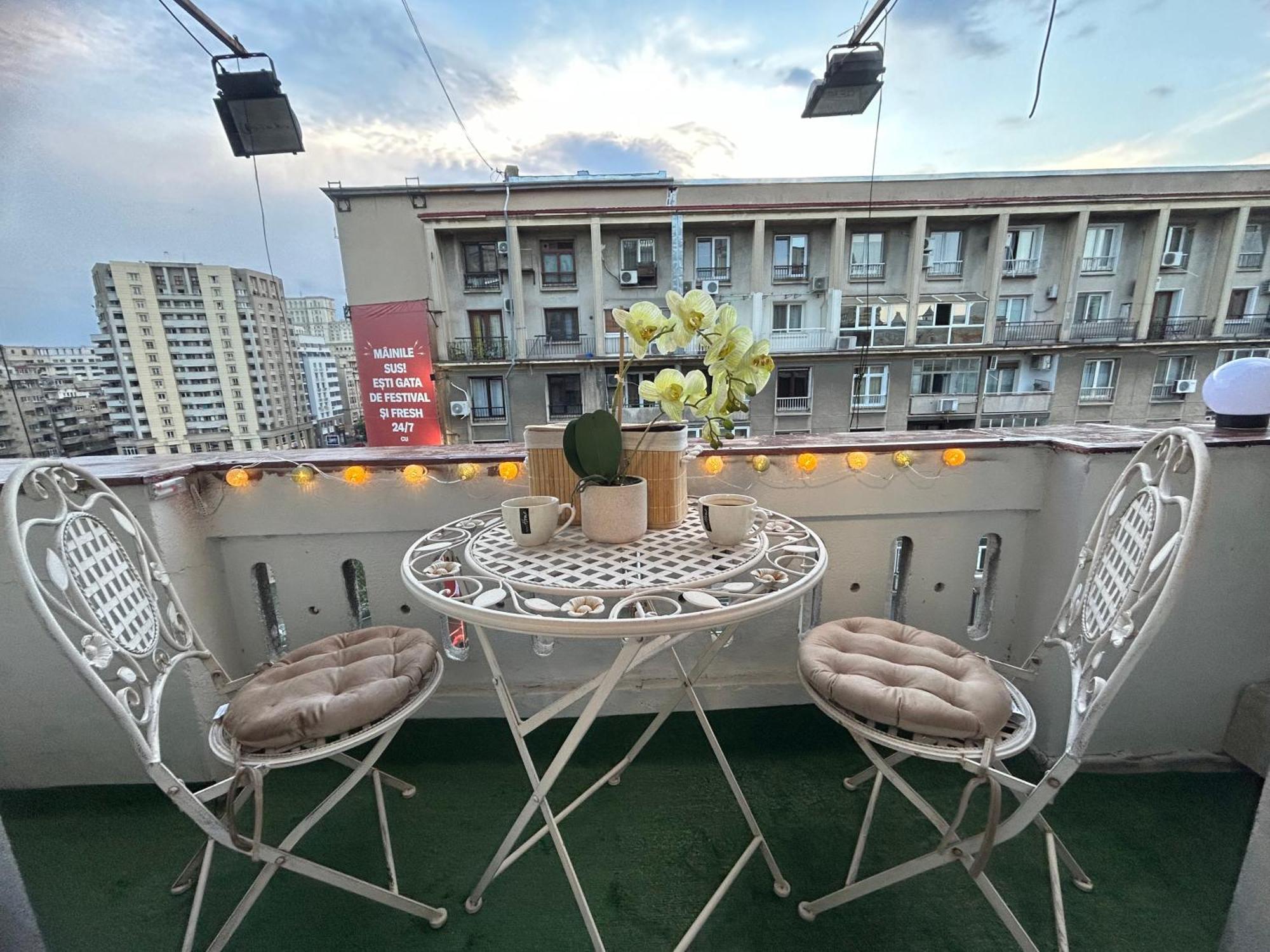 Apartamento Panoramic Terace Victory Boutique Bucarest Exterior foto