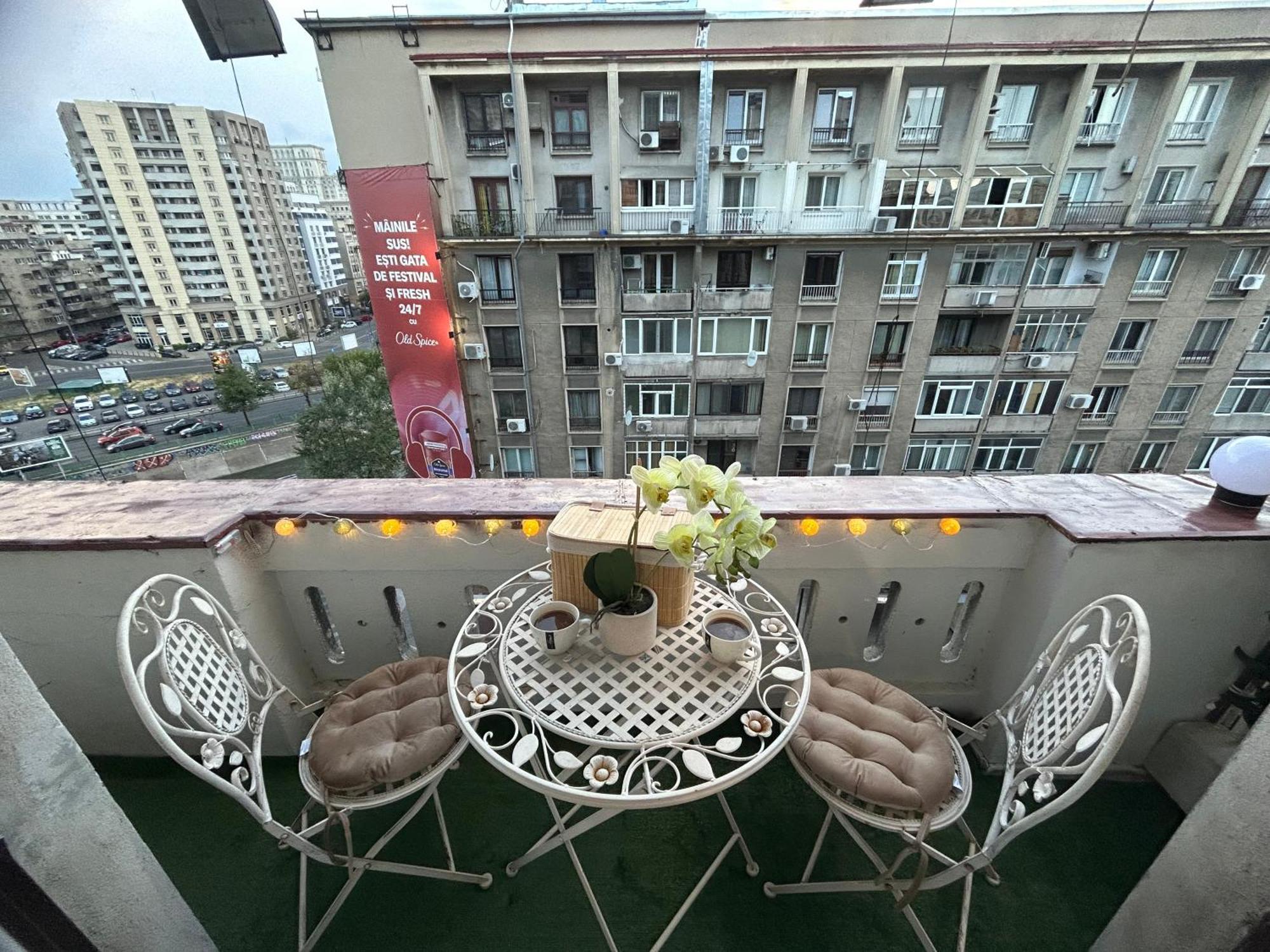 Apartamento Panoramic Terace Victory Boutique Bucarest Exterior foto